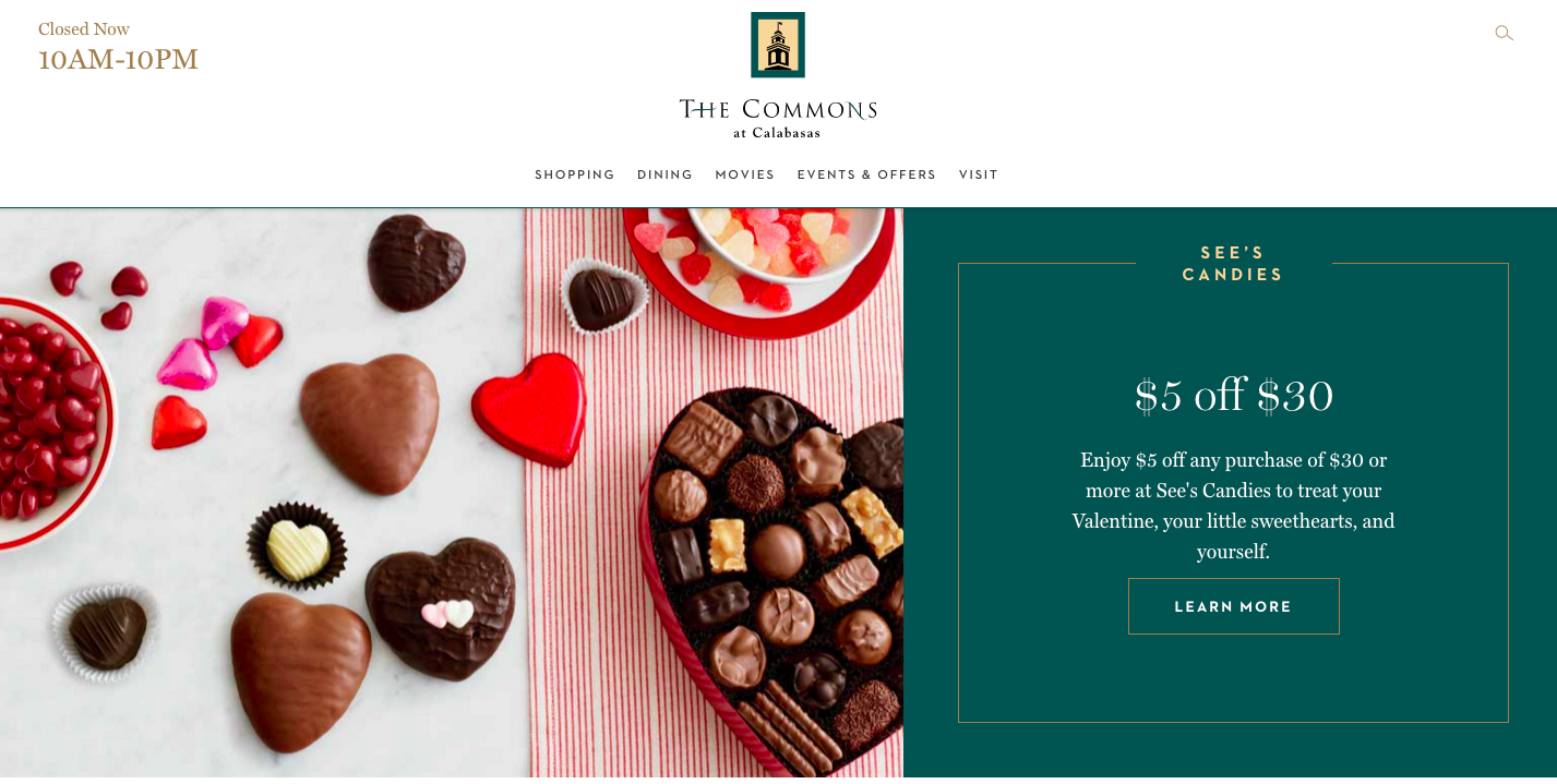 The Commons at Calabasas Website