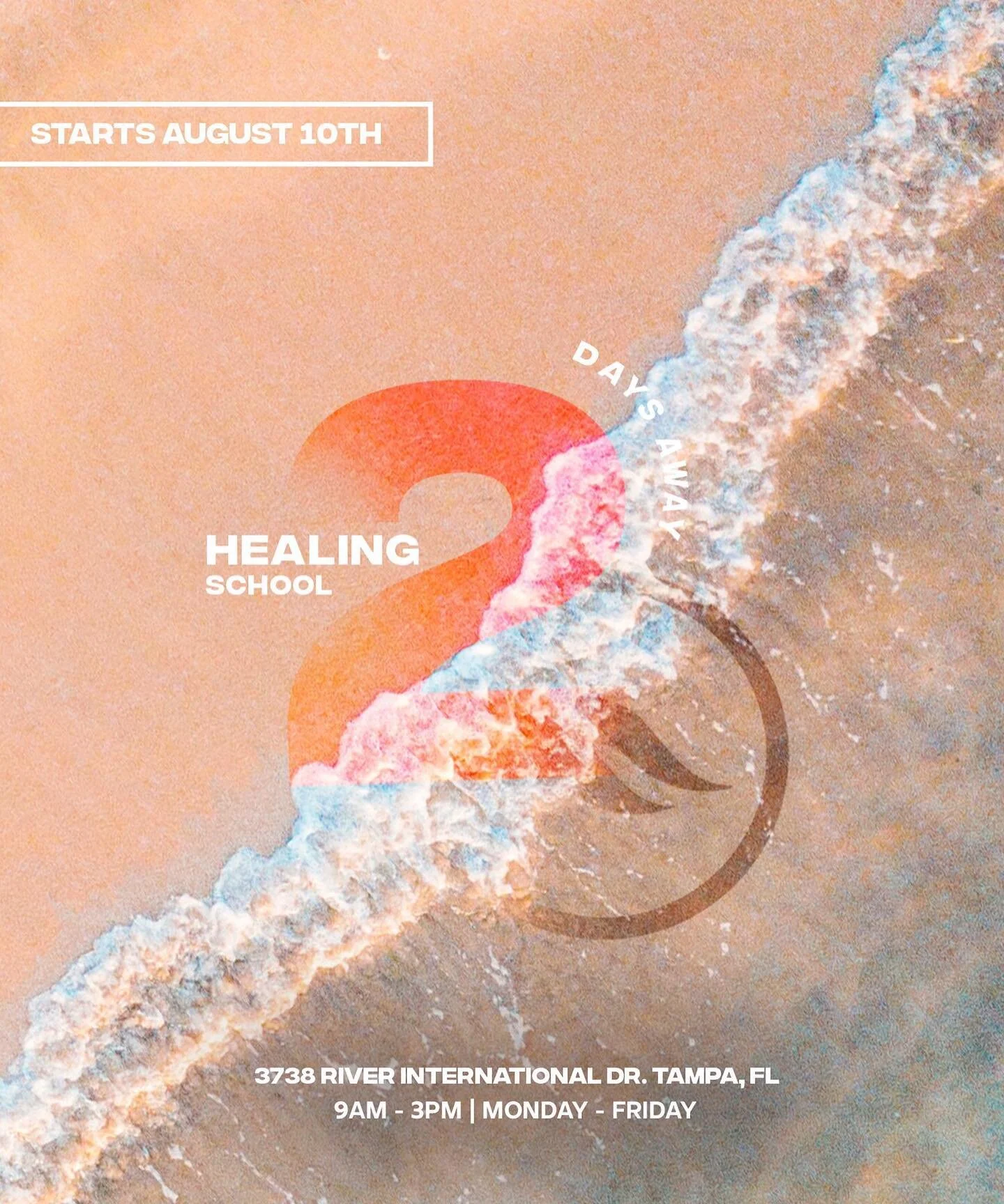 TWO DAYS! It&rsquo;s going to be a powerful session. August 10th - 21st 
9am in Studio B - @rivertampabay