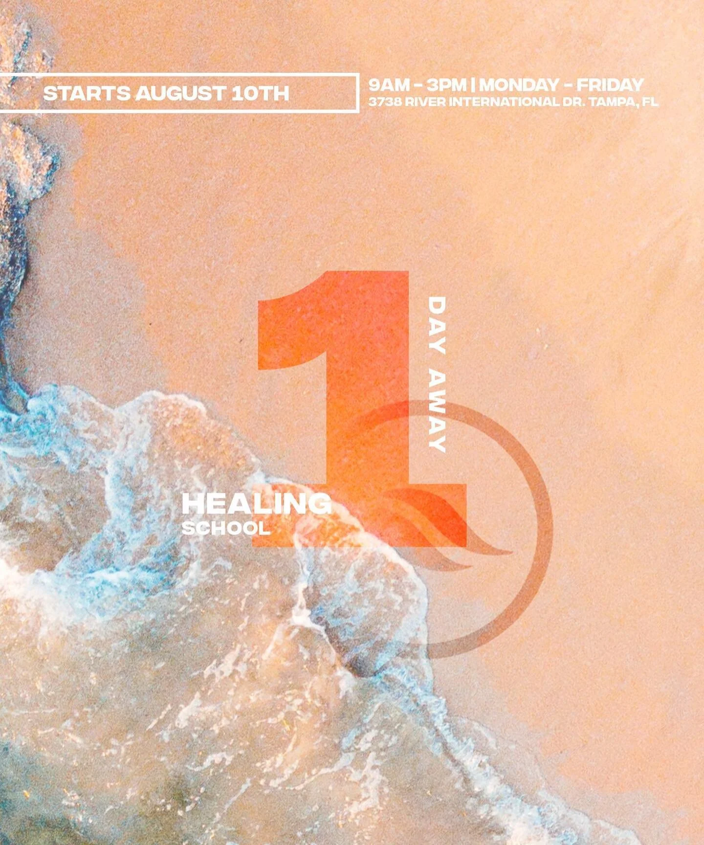 One more day till this next session of Healing School, get on the phone and invite someone who needs a miracle!