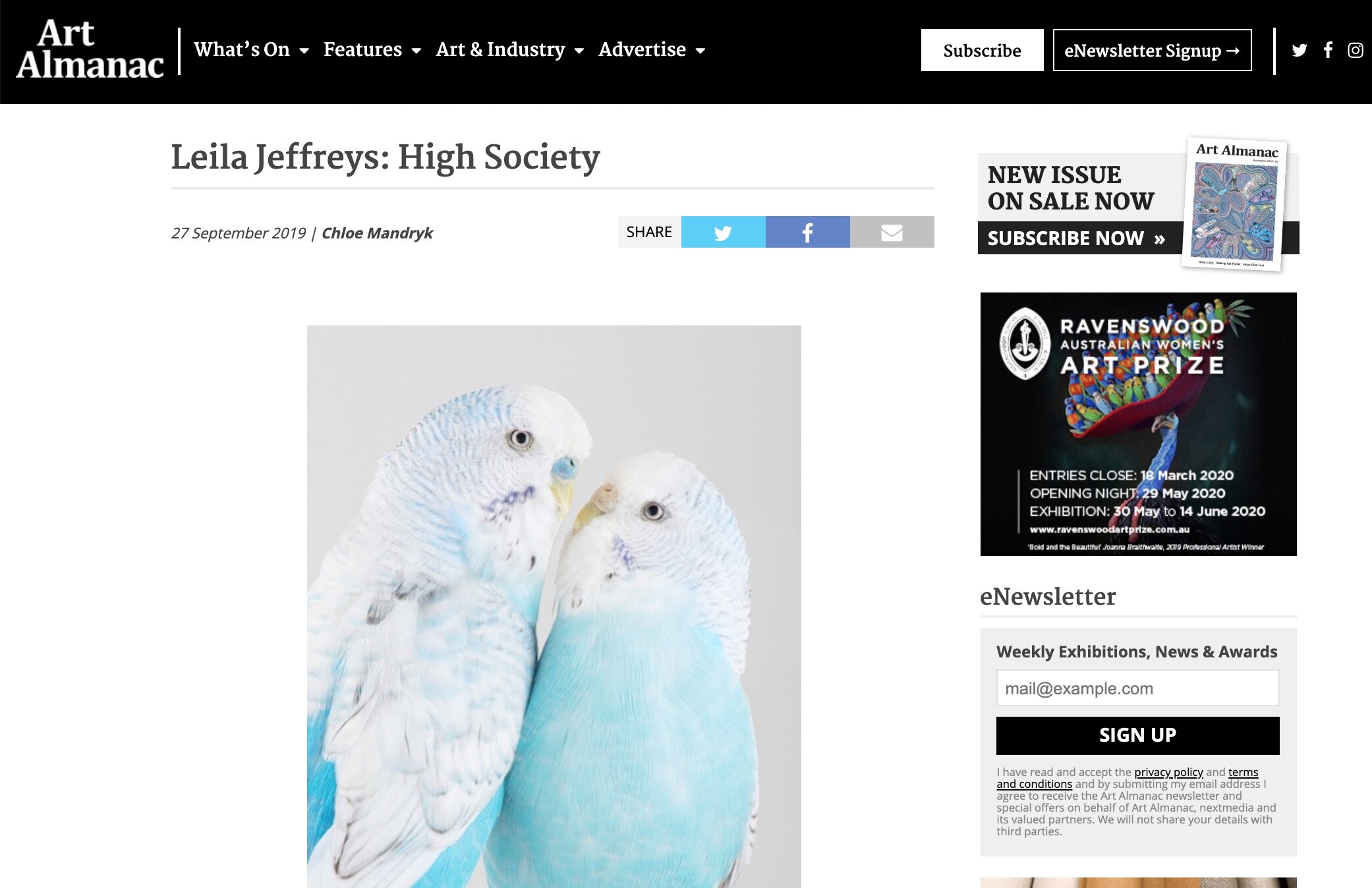 Leila Jeffreys: High Society
