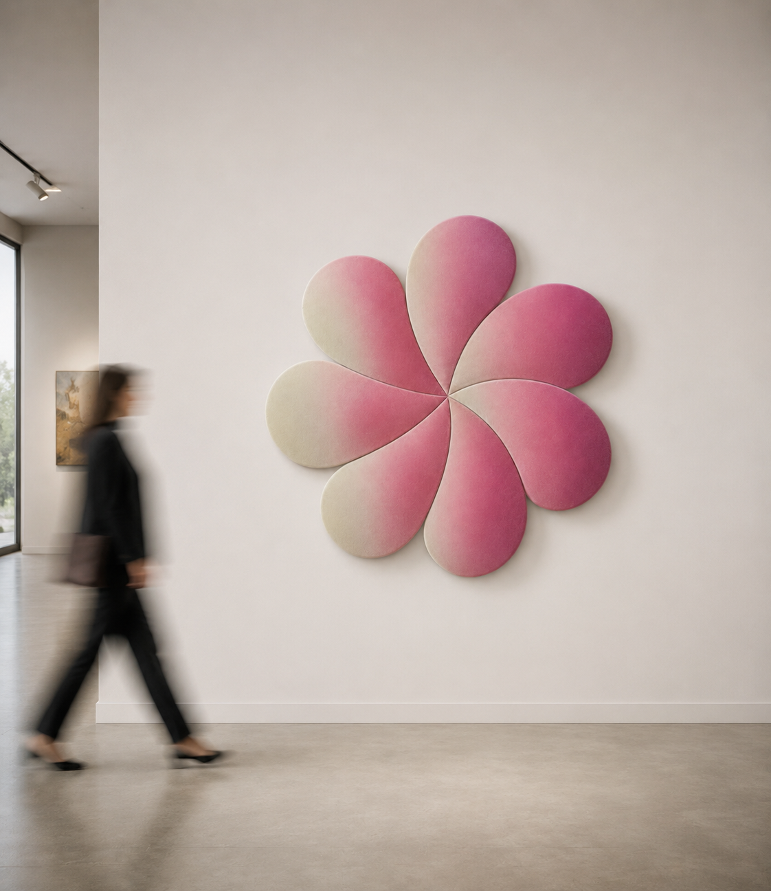Vortex I
Velvet Wall Sculpture
