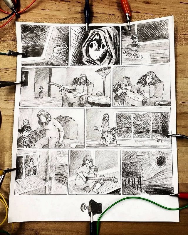 Conductivity Experiment: Audio Visual Comic