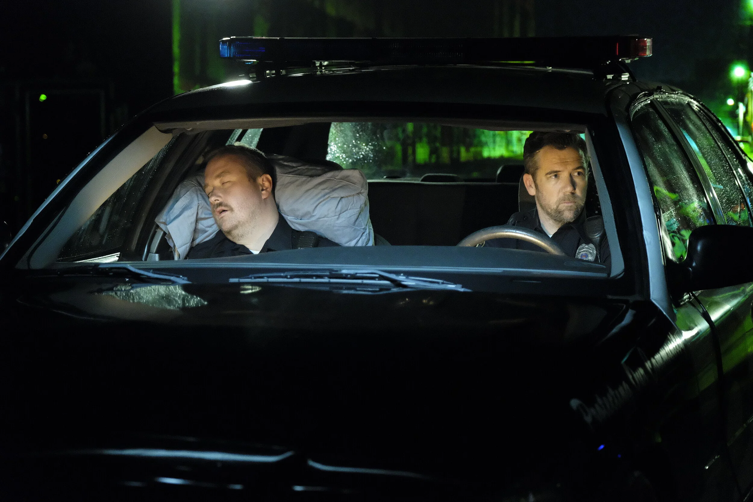 TOM BERNINGER AND PATRICK BRAMMALL IN NO ACTIVITY