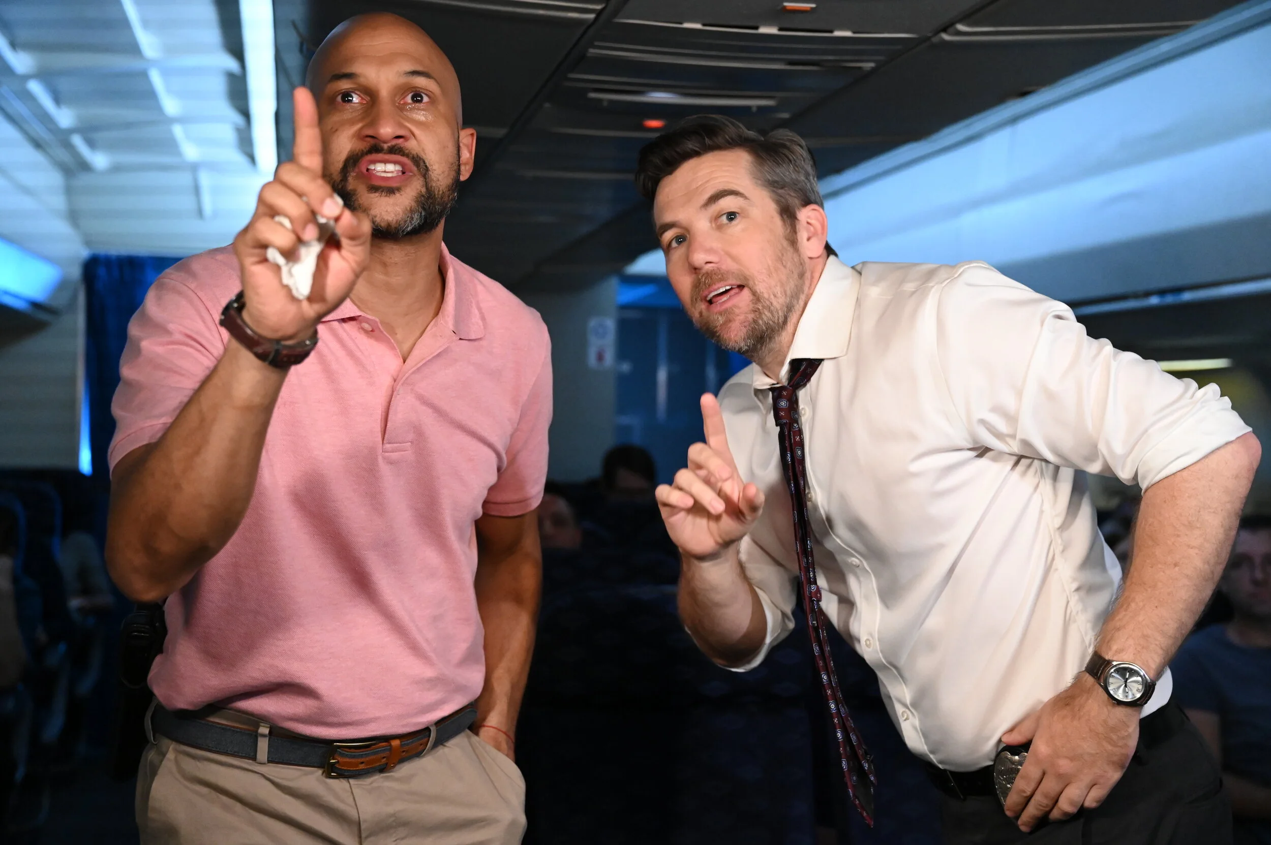 KEEGAN-MICHAEL KEY AND PATRICK BRAMMALL IN NO ACTIVITY