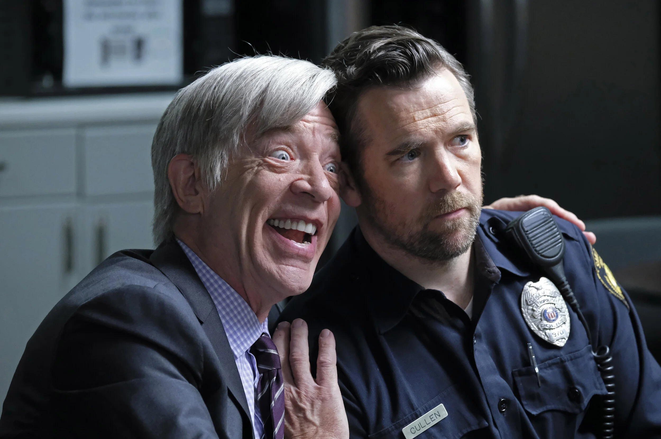 J.K. SIMMONS AND PATRICK BRAMMALL IN NO ACTIVITY