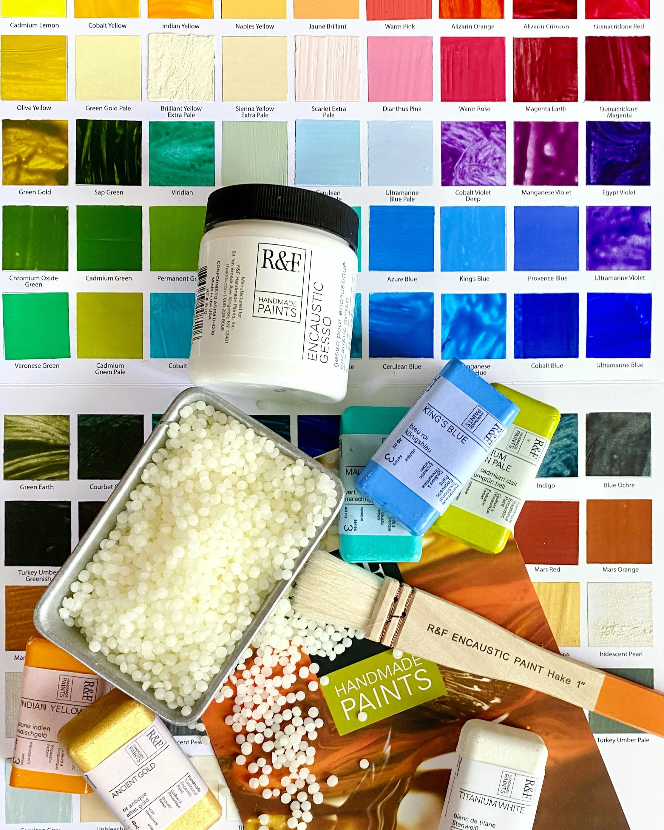 R&amp;F Encaustic Demonstration 