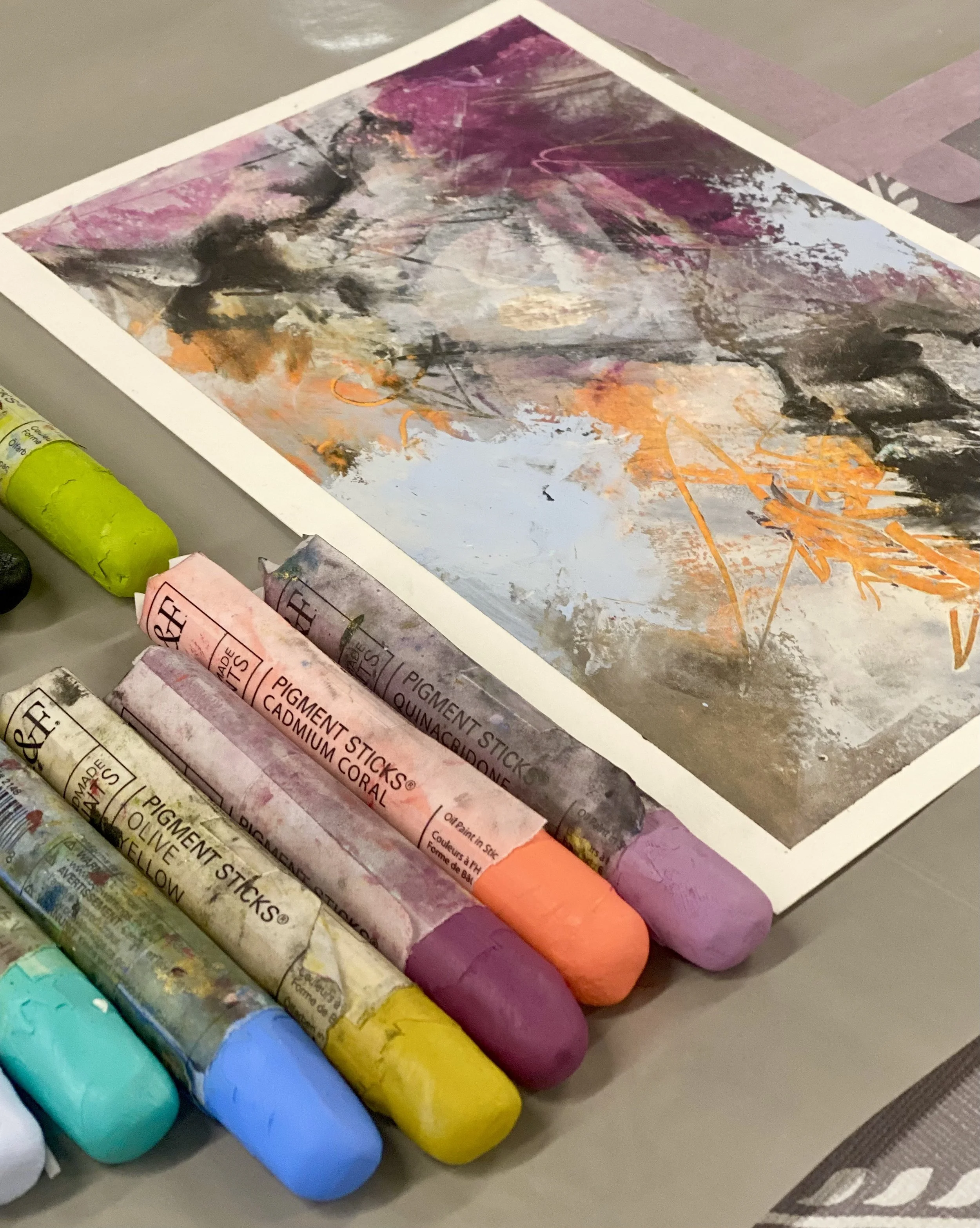 R&amp;F Pigment Stick Demo - In Store Event - Opus Granville Island  