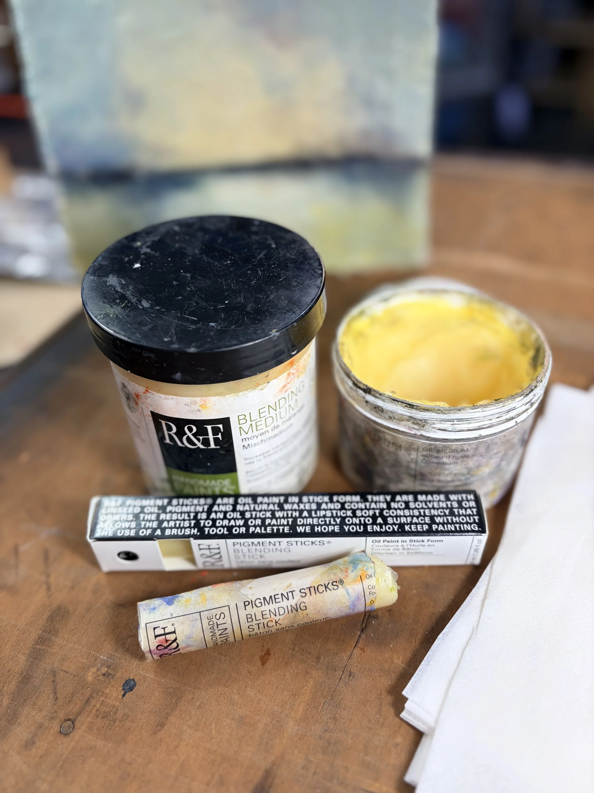 R&F Pigment Sticks and Drawing Oils - Opus Art Supplies - North Vancouver