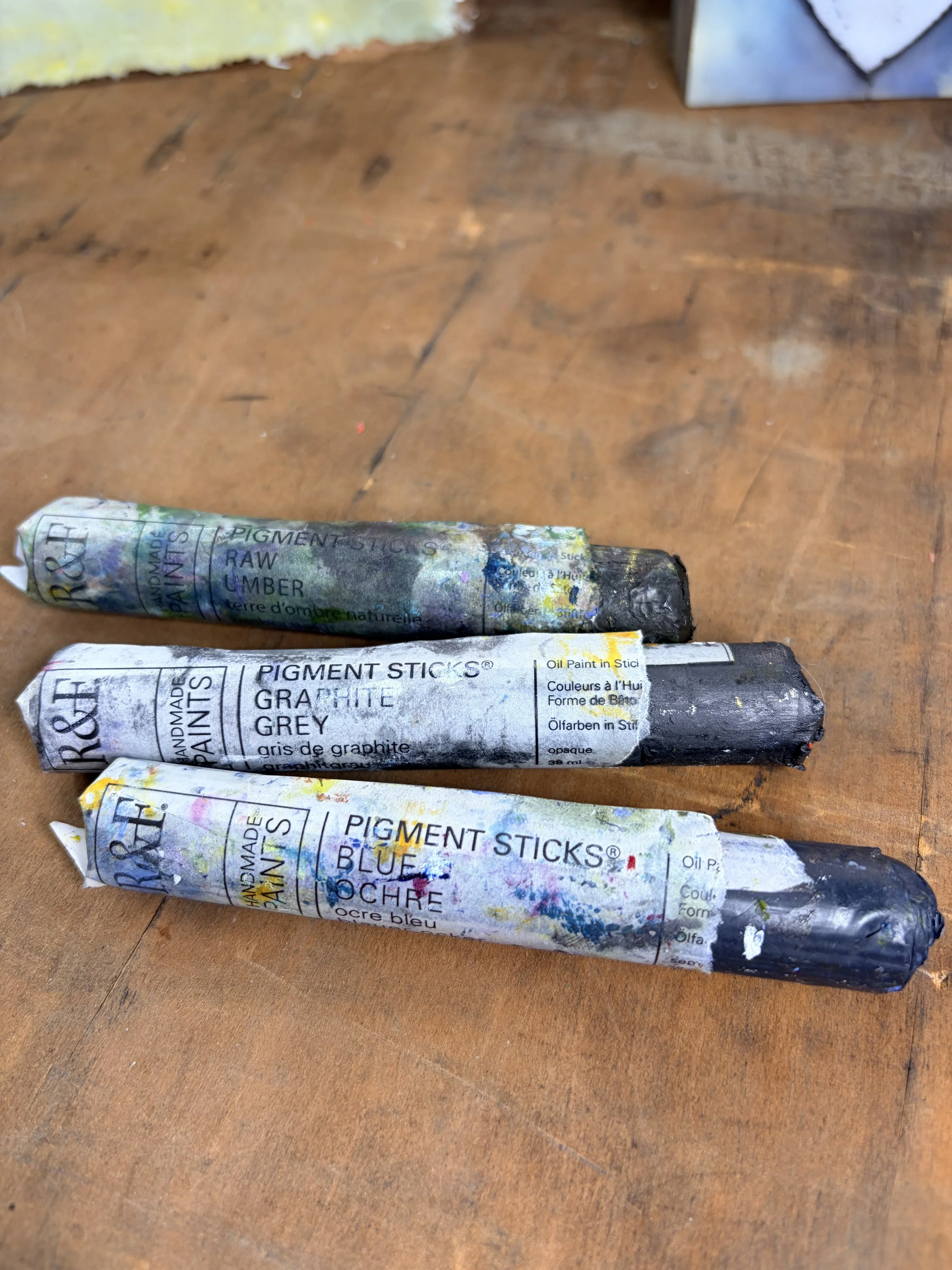 R&F Pigment Sticks & Drawing Oils - Opus Art Supplies - Downtown Vancouver