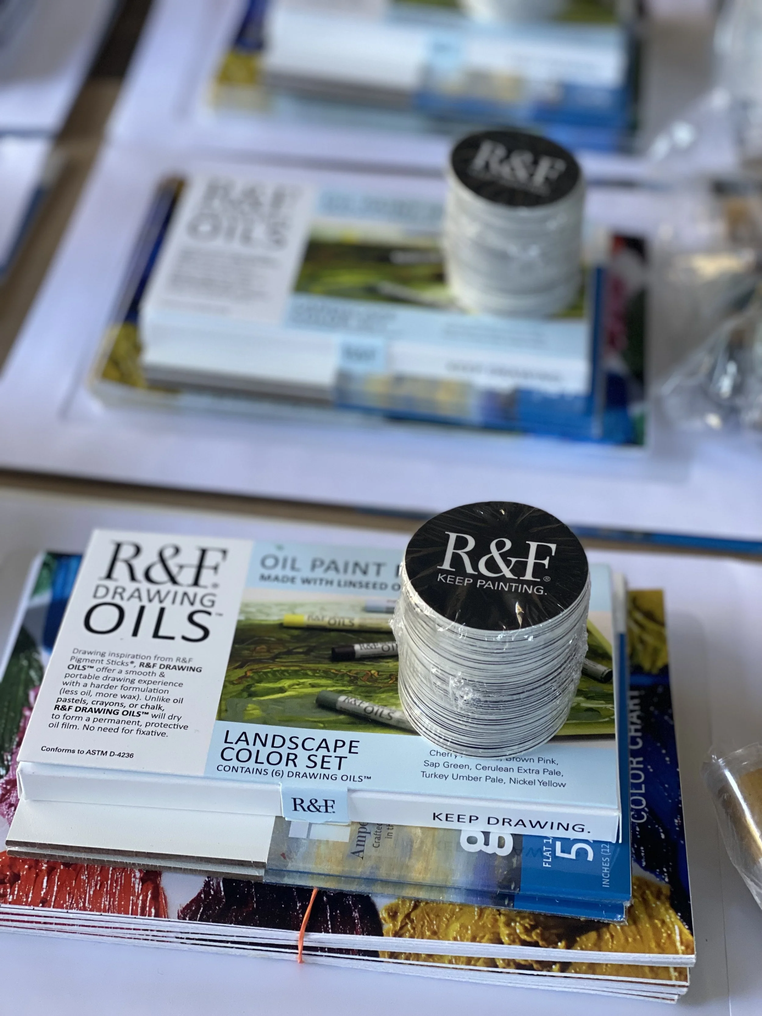 R&F Pigment Sticks & Drawing Oils - Opus Art Supplies Langley