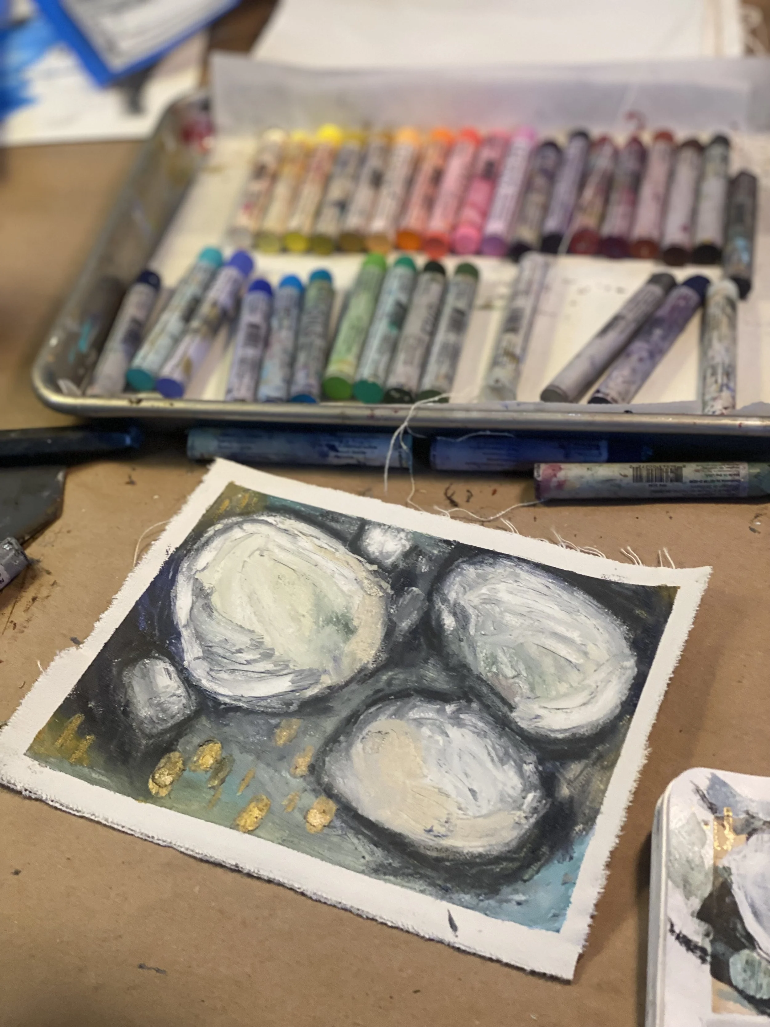 R&amp;F Pigment Sticks &amp; Drawing Oils - Opus Art Supplies - Granville Island