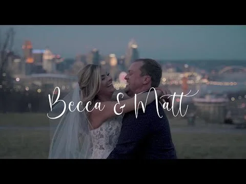 Beautiful Wedding Overlooking the City