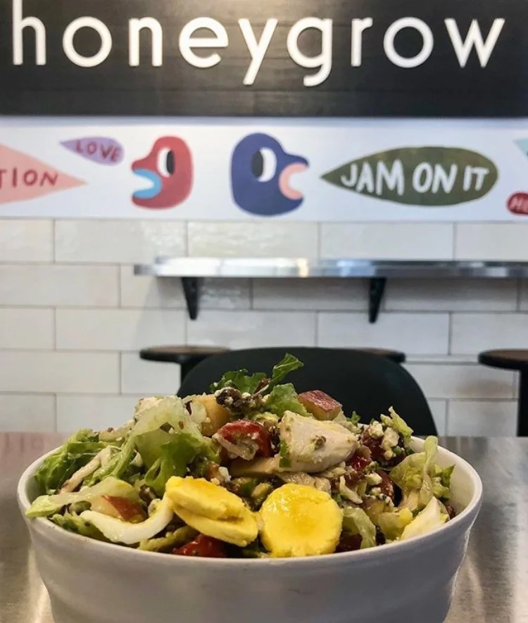 Honeygrow High quality, wholesome, and delicious food.