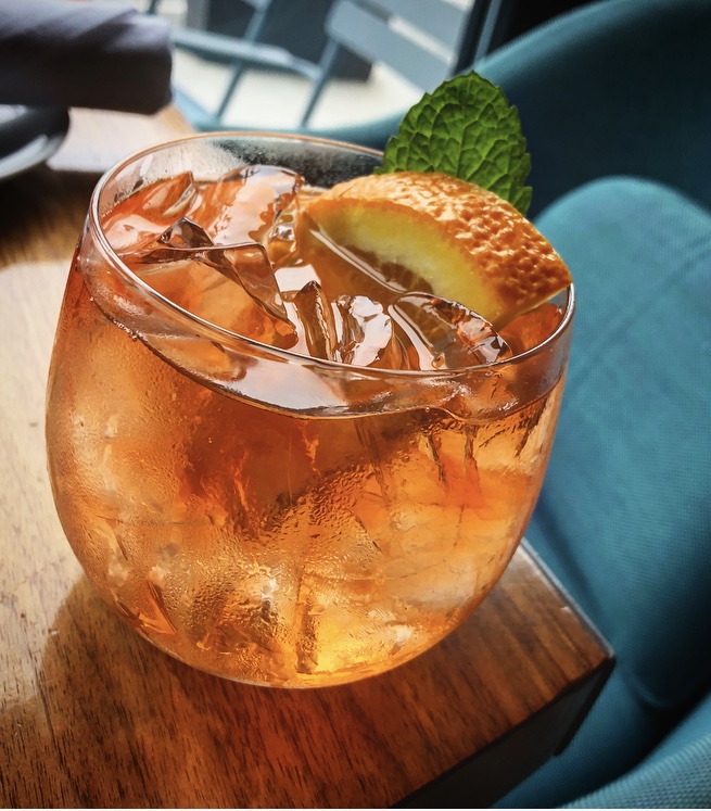 R&D Cocktail Bar Starting as Root wine bar and now a full-fledged restaurant with a high end cocktail program