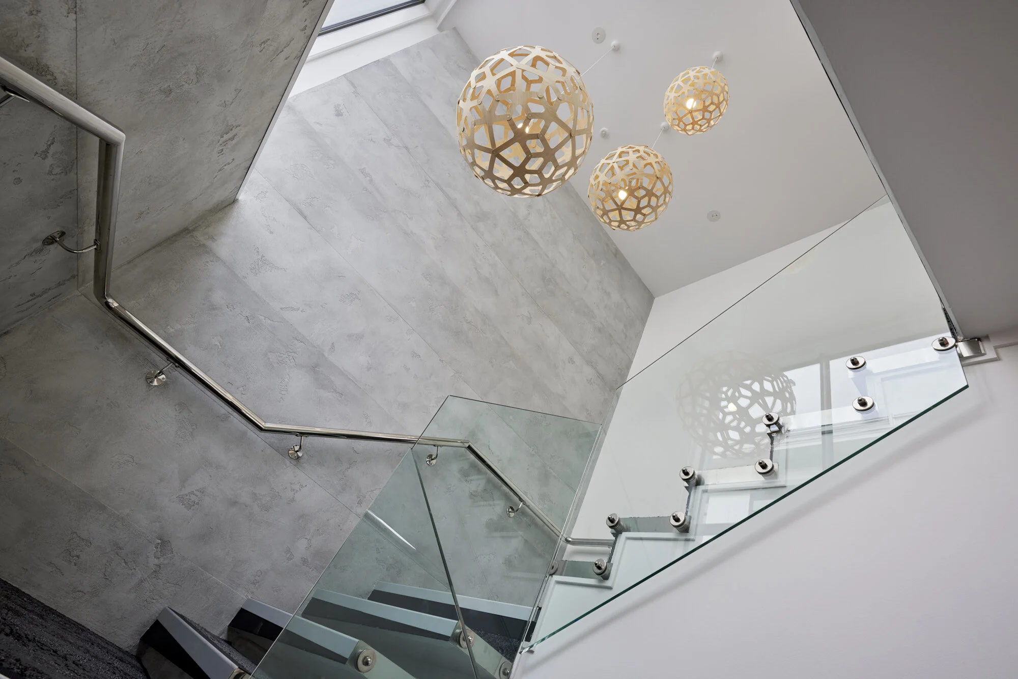 17 grey entry stairwell