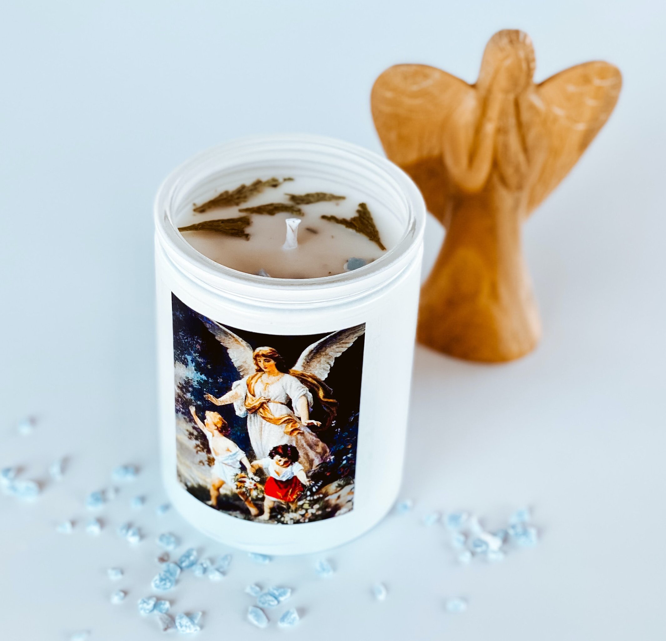 GUARDIAN ANGELS CANDLE