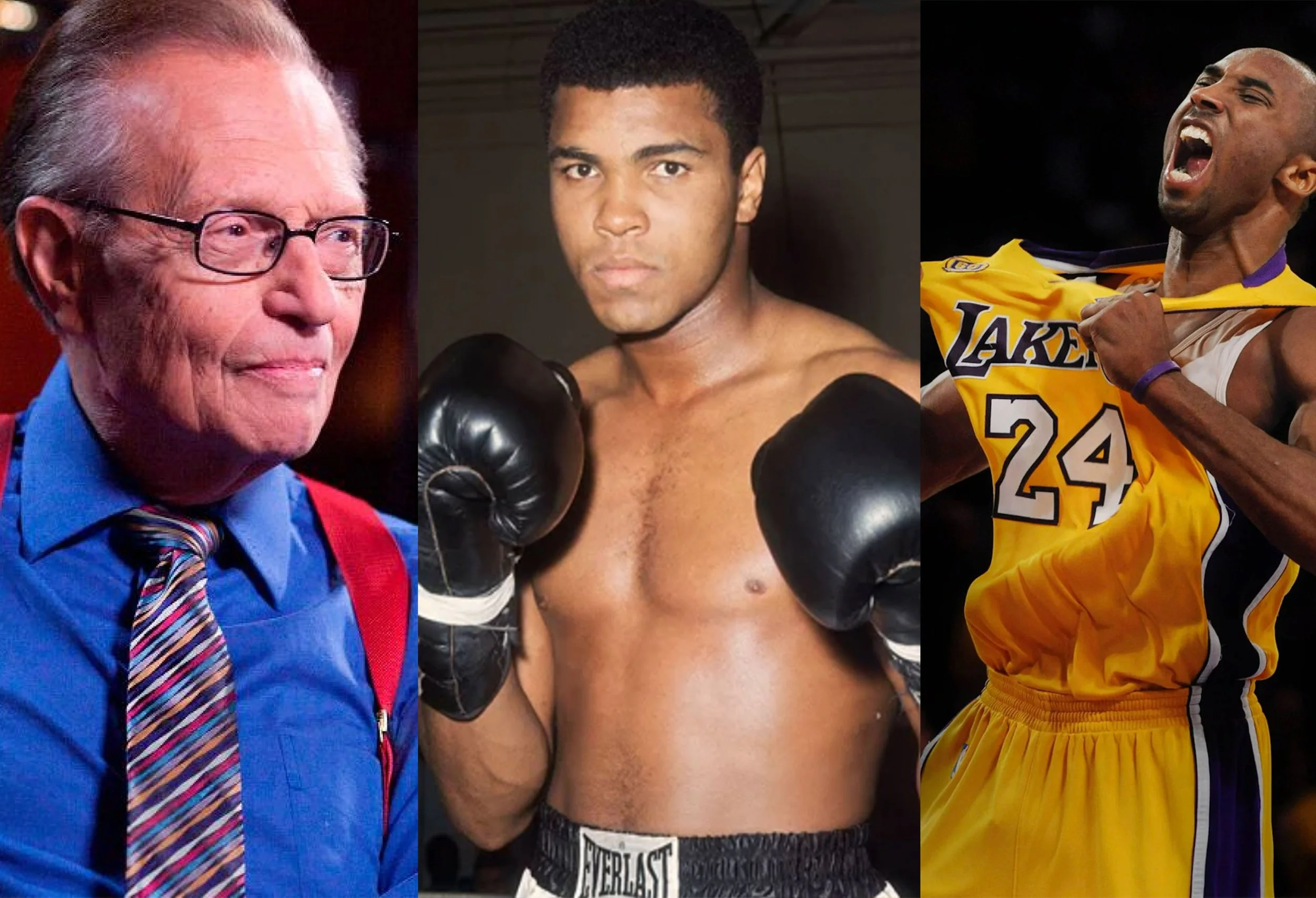 Muhammad Ali, Kobe, Larry King And Cal