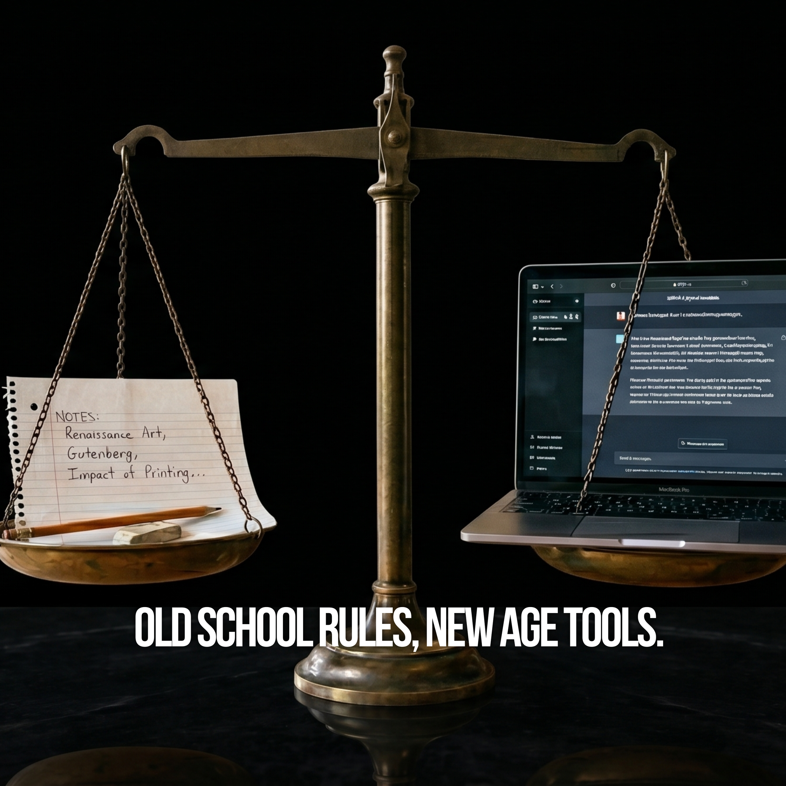 Old School Rules, New Age Tools.