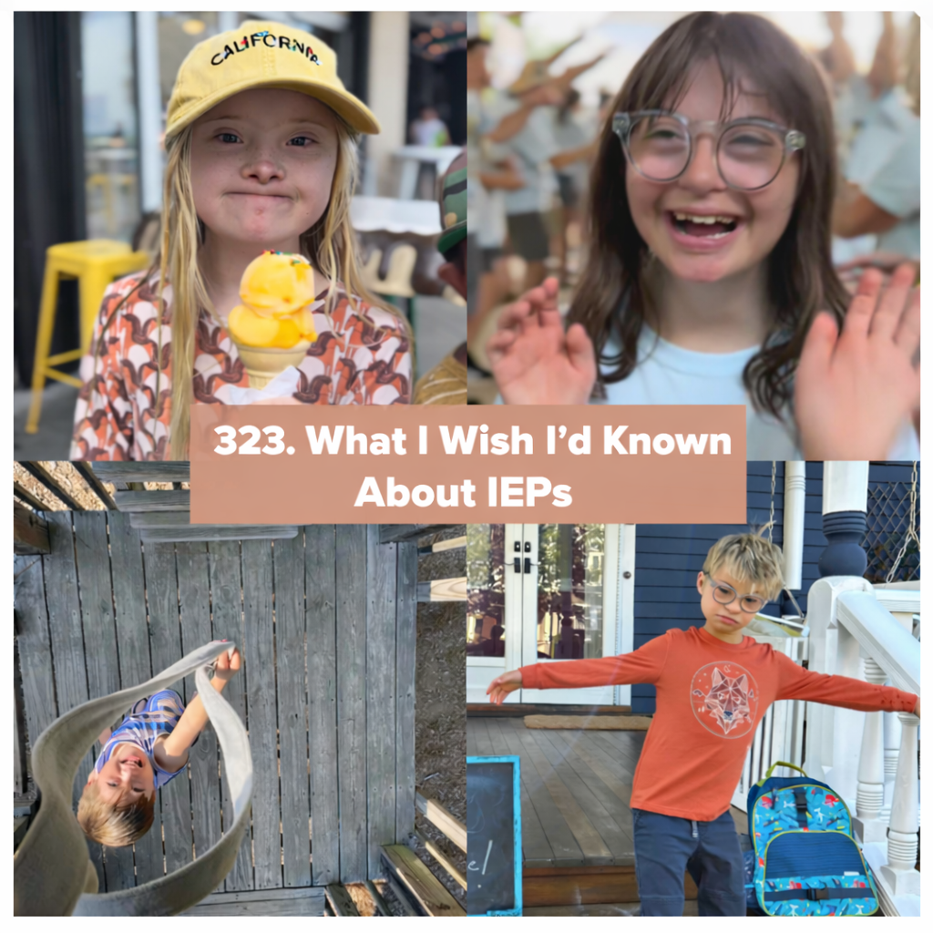 323. What I Wish I’d Known About IEPs