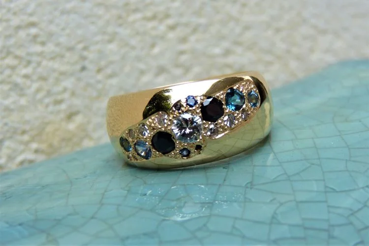 Merging of several rings