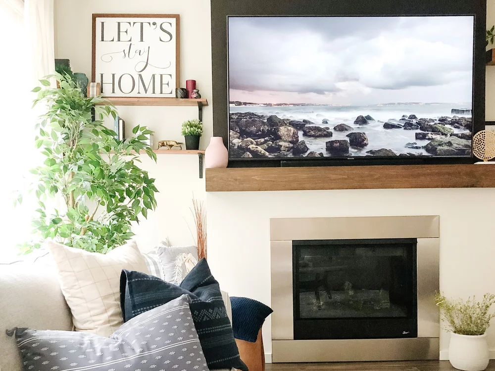 Samsung Art TV Options - Ambient Mode and Frame TVs — Little Latte Blush