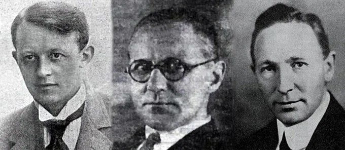 Þorsteinn, Haraldur og Magnús.
