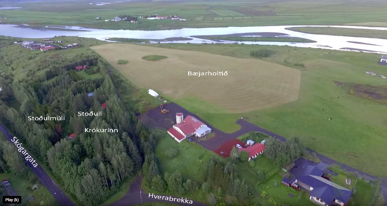 Úr myndskeiði Magnúsar Skúlasonar frá ágúst 2015