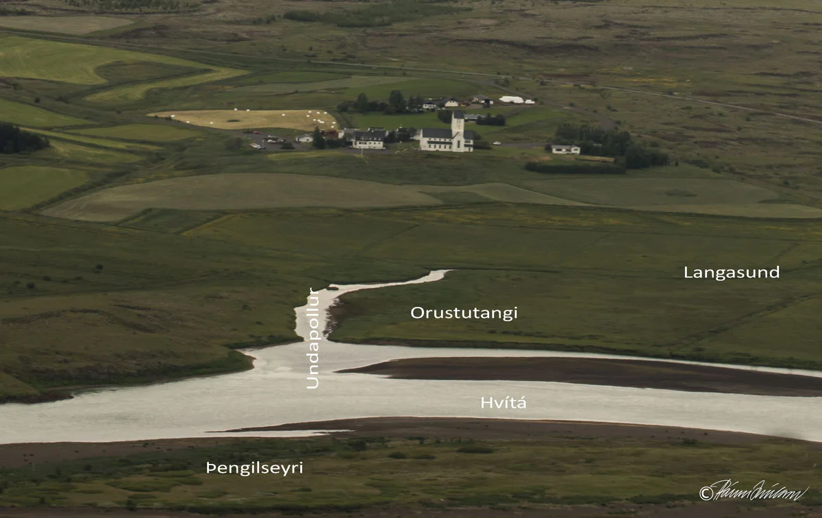Tekið af Vörðufelli. (mynd pms)