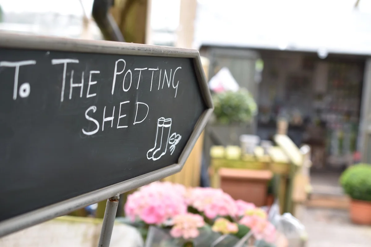 Not many people can resist a visit to the potting shed full of garden essentials that you can't live without.