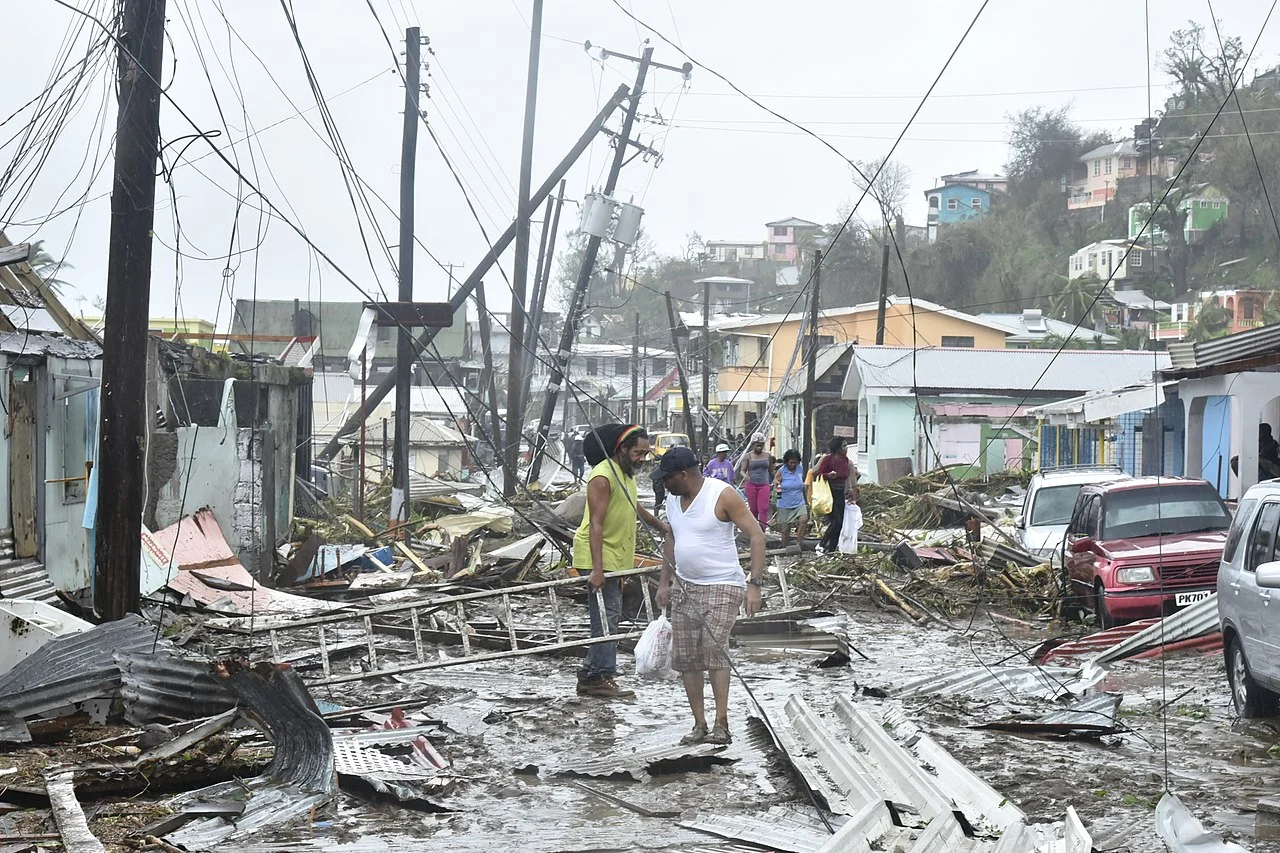 Despite the devastation, people were left waiting months for insurance payouts