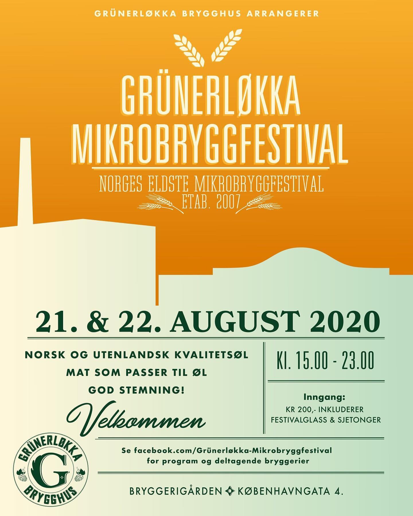 Norges eldste mikrobryggfestival! I bakg&aring;rden til @vespaoghumla 🧡 Arrangeres av @grunerlokkabrygghus 🍺🥨
...
...
#posterdesign #mikrobryggeri #gr&uuml;nerl&oslash;kka #gr&uuml;nerl&oslash;kkabrygghus