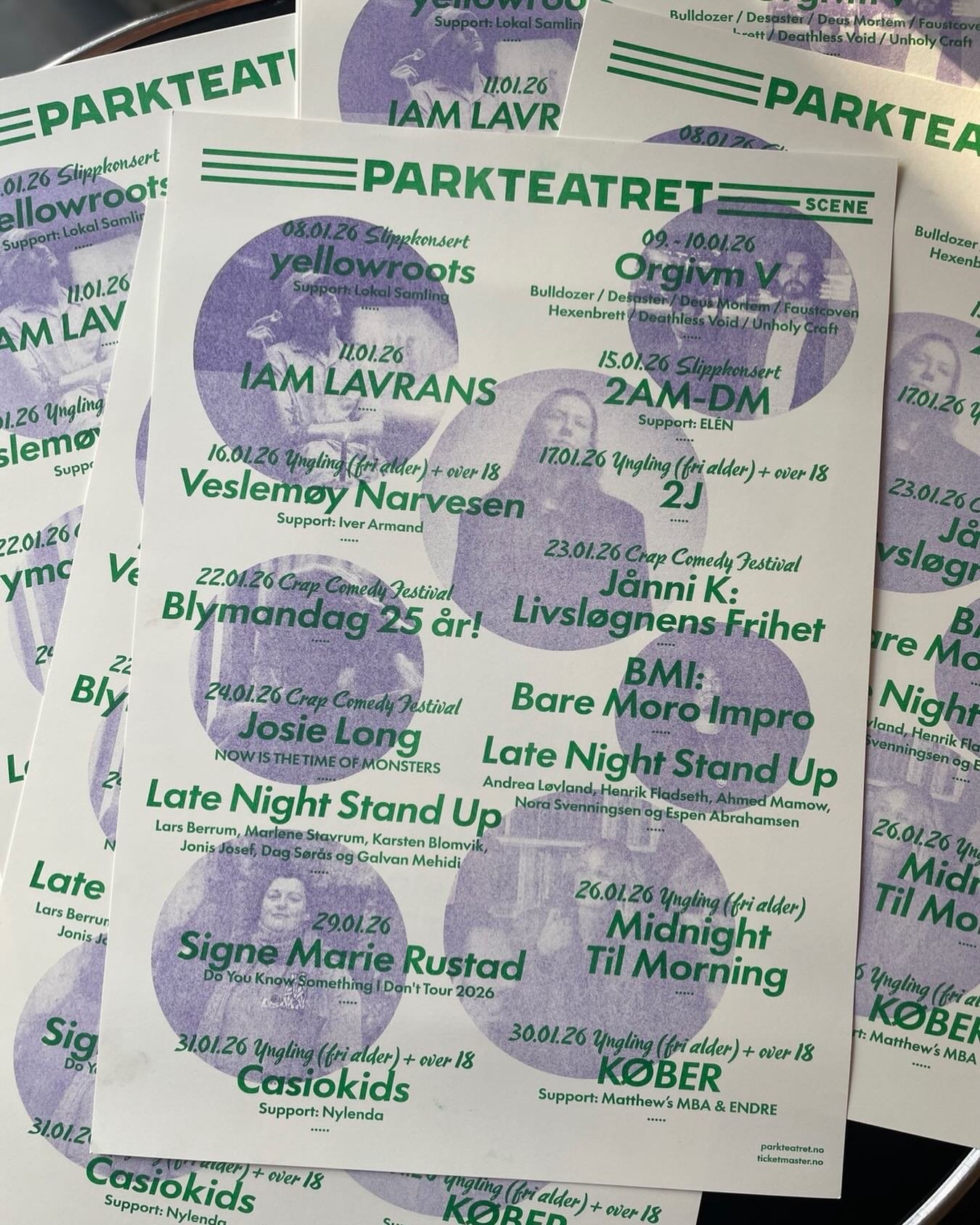 Lys i m&oslash;rket p&aring; Park 💫 Risoprintet av @blekksprutn 🫟