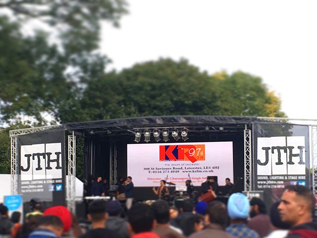 From a few weeks back providing our mobile package and sound for Leicester Mela. LED wall was supplied by @avh_uk_ltd  and makes our stage look even better!