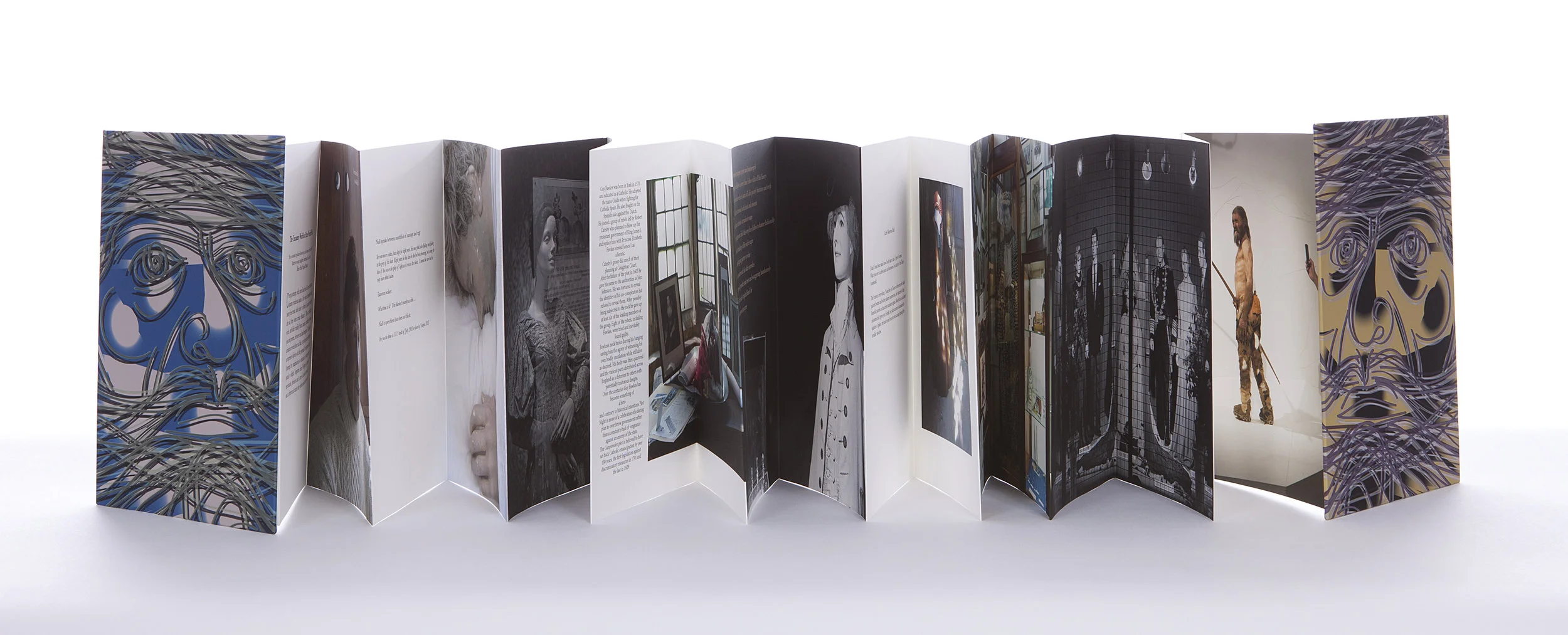 WEIRD FELLAS handmade book by Kate Mellor and Charlie Meecham