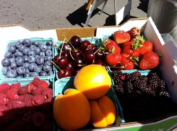 Nothing says abundance like August in a Portland farmer’s market