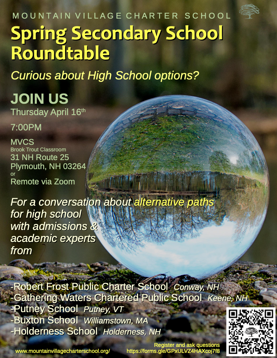 MVCS Spring Secondary School Round Table Discussion