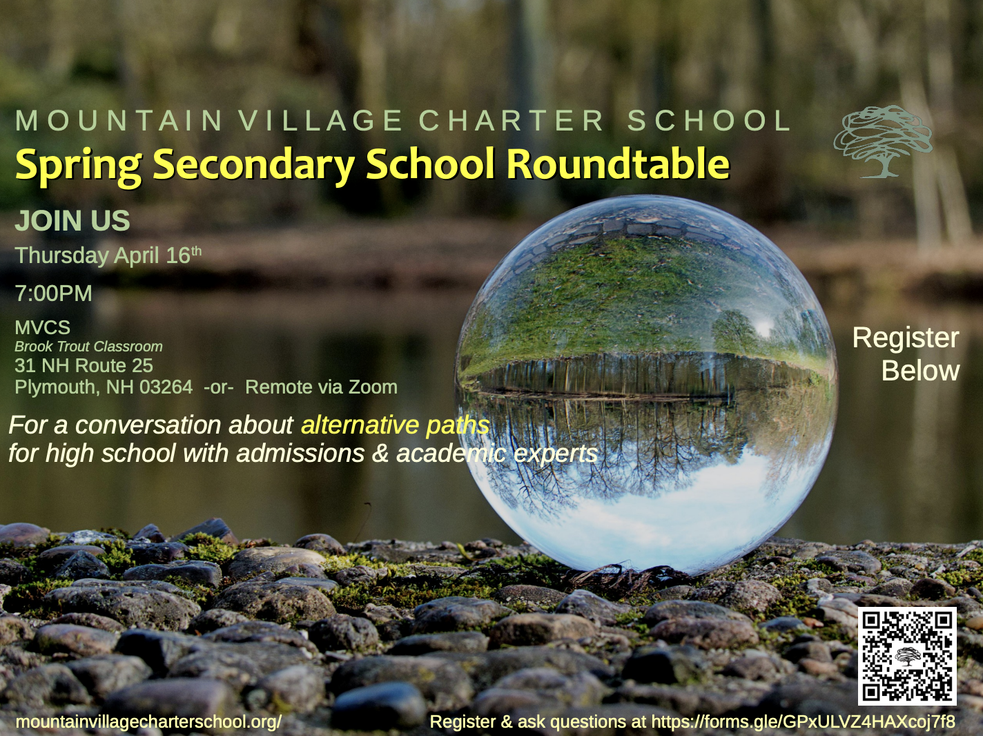MVCS Spring Secondary School Roundtable Discussion