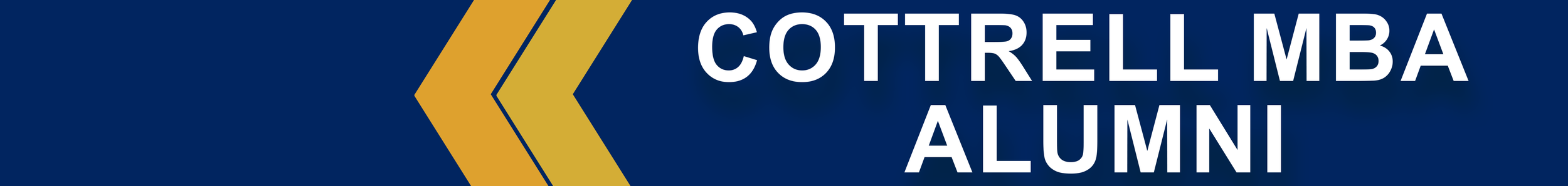 Page banner for Shared Interest Group: Cottrell MBA Alumni