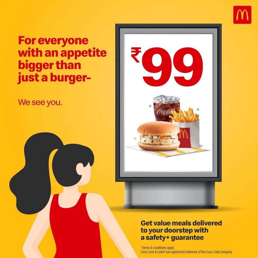 Mc Donalds Mcdonald S Launches Incredible 3 Piece Meals Starting At Just Inr 99 Www Hospemag Me Mc Donalds Mcdonald S Launches Incredible 3 Piece Meals Starting At Just Inr 99 Www Hospemag Me