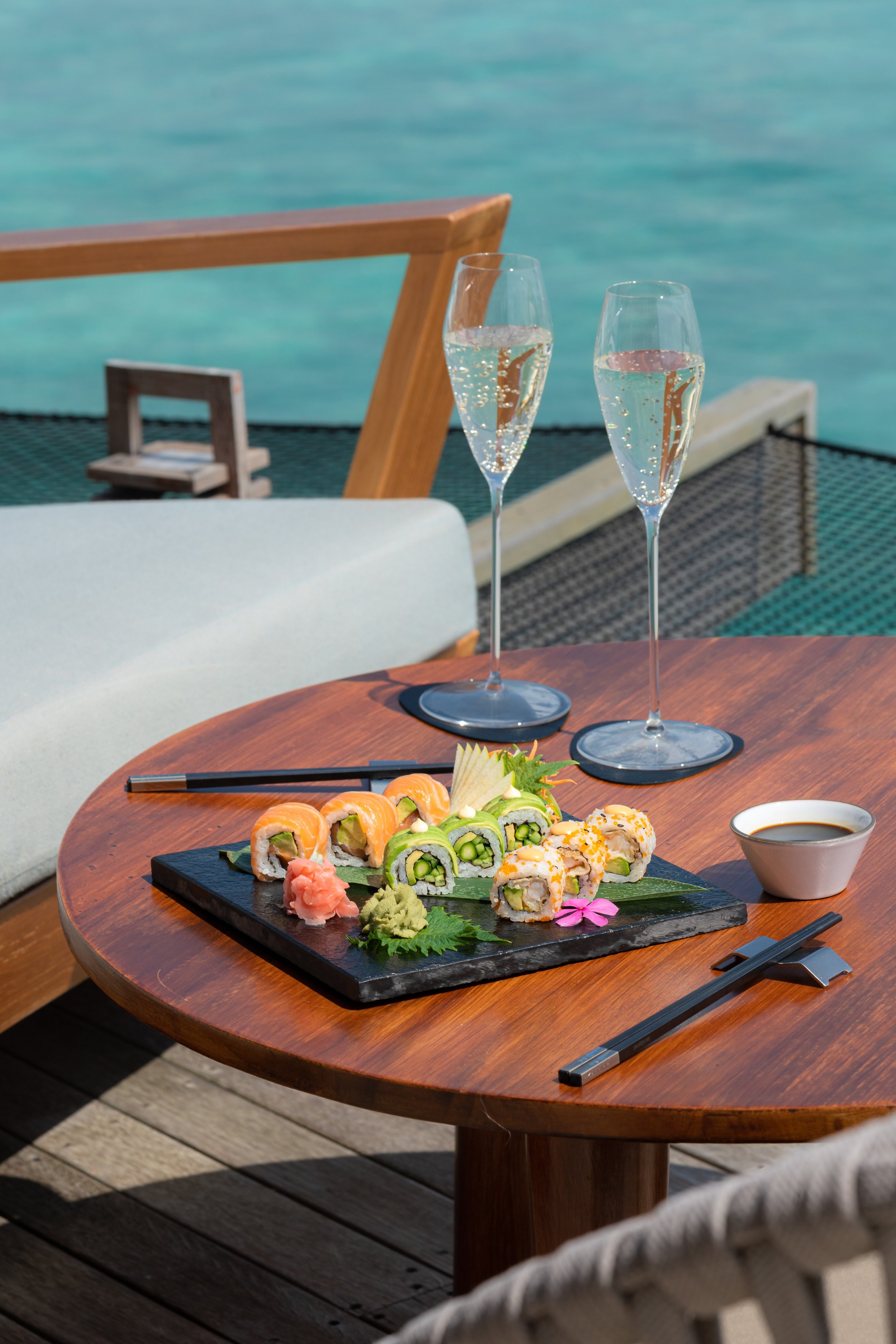 Hilton Maldives Amingiri_Champagne & Sushi.jpg