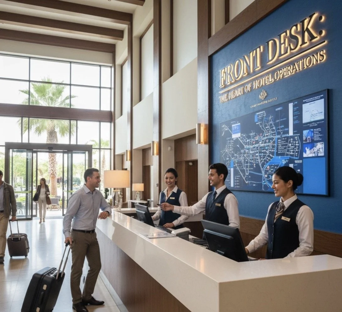 Front Desk: The Heart of Hotel Operations