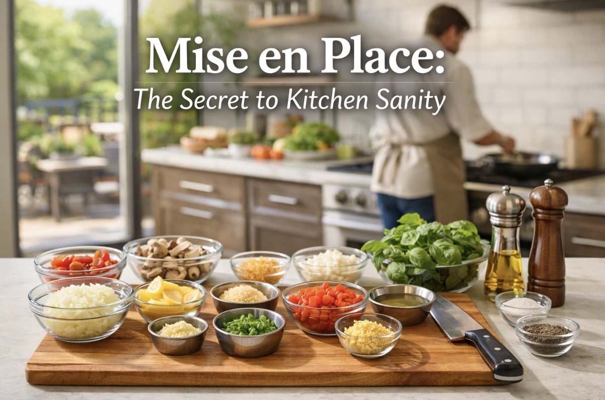 Mise en Place: The Secret to Kitchen Sanity