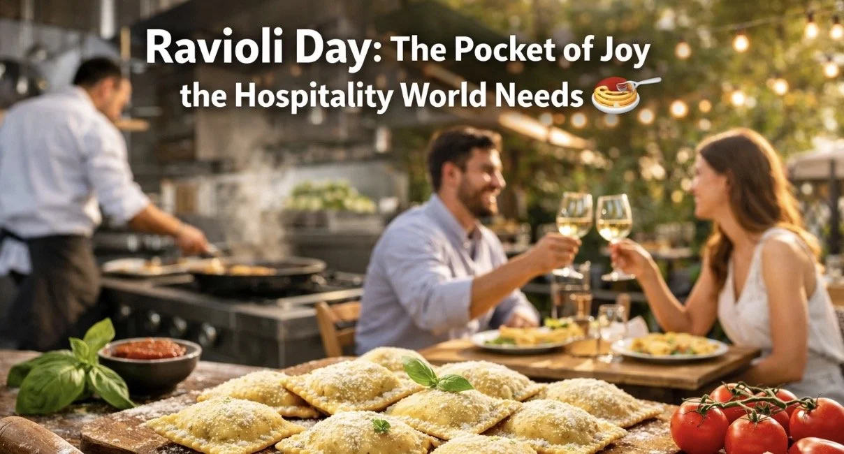 Ravioli Day: The Pocket of Joy the Hospitality World Needs 🍝
