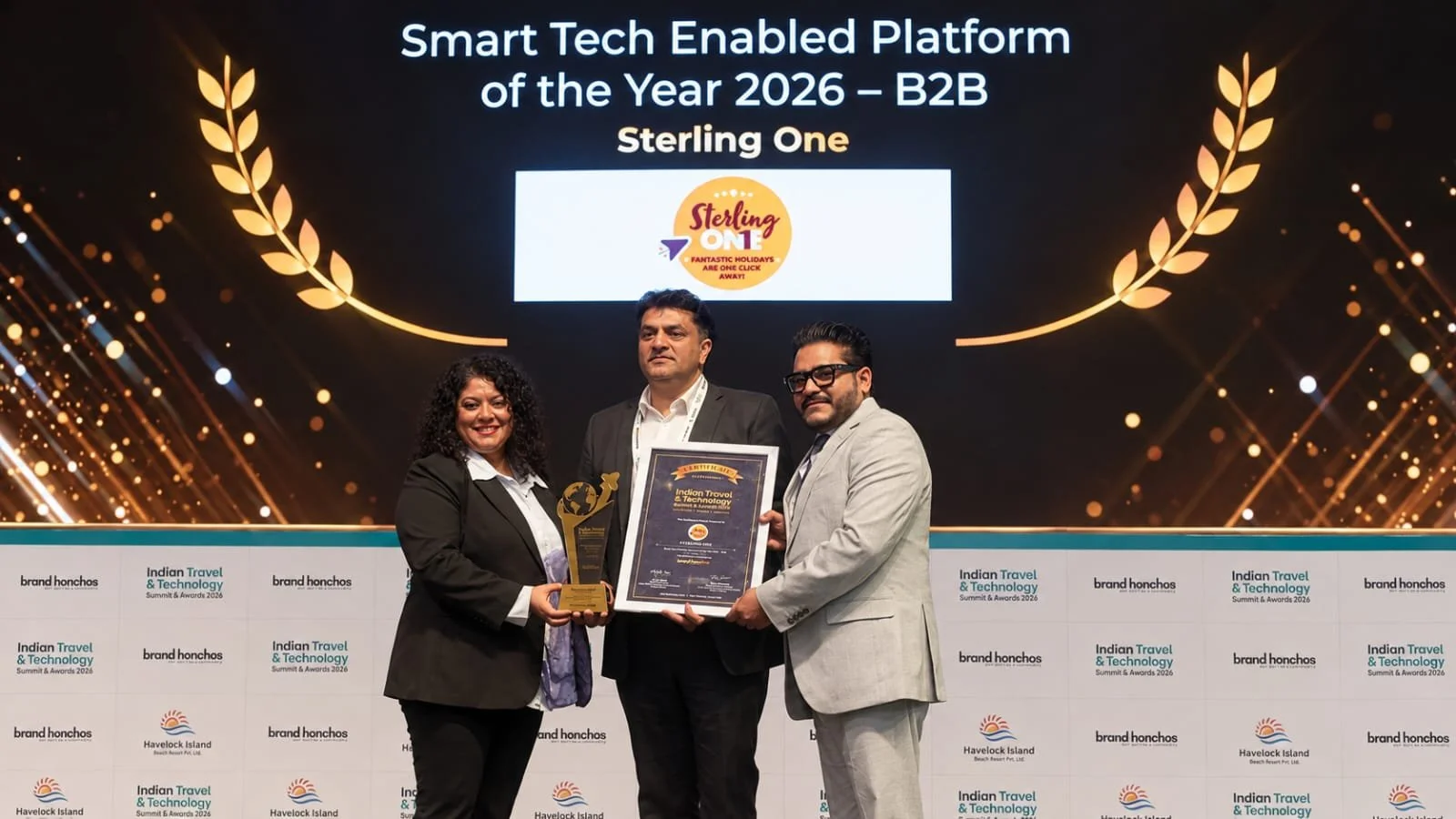 Sterling ONE Wins B2B Tech Award as Partner Room Nights Climb 29%