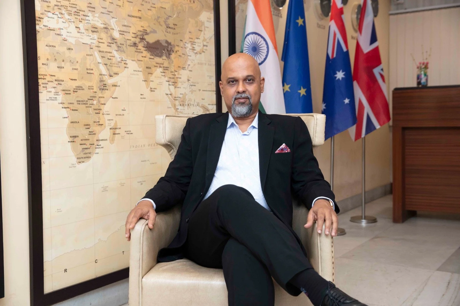 Dr Vivek Pathak in a hospitality education setting