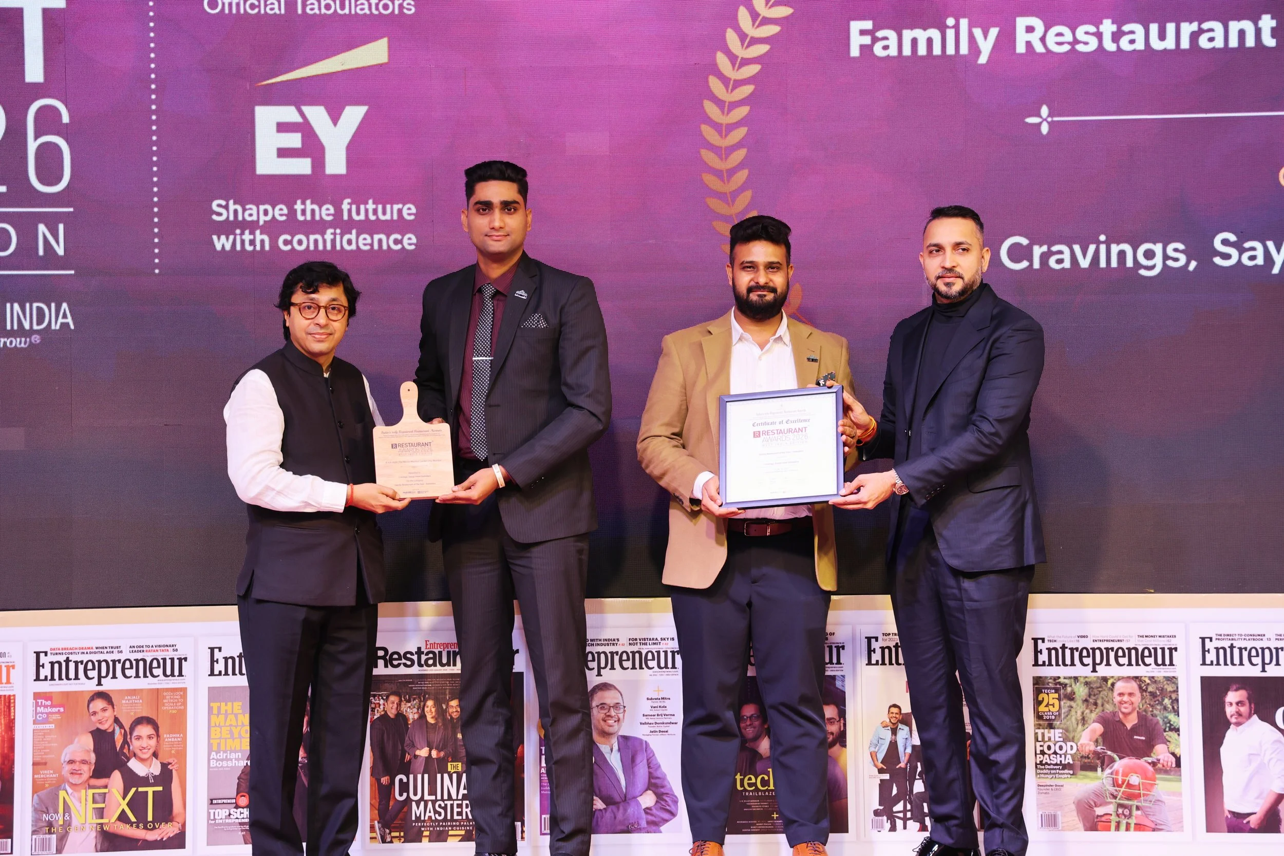 Restaurant India Award_Sayaji Hotel Vadodara.jpeg