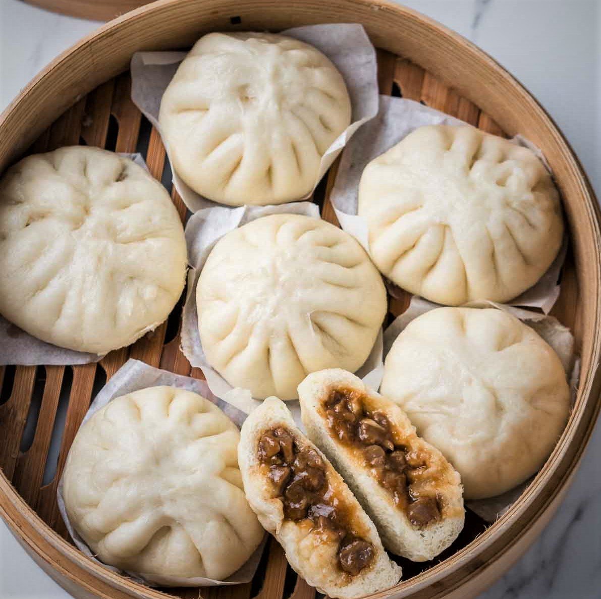 Ingredient Ideology | Delectable Savory Filipino Style Stuffed Steamed Buns  By  Khialani-Celebrity Master Chef — 