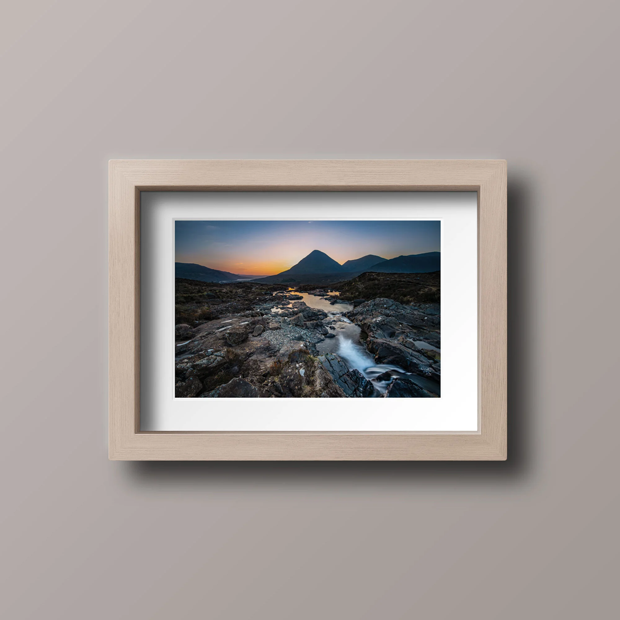 Sunrise over Skye - A3 print