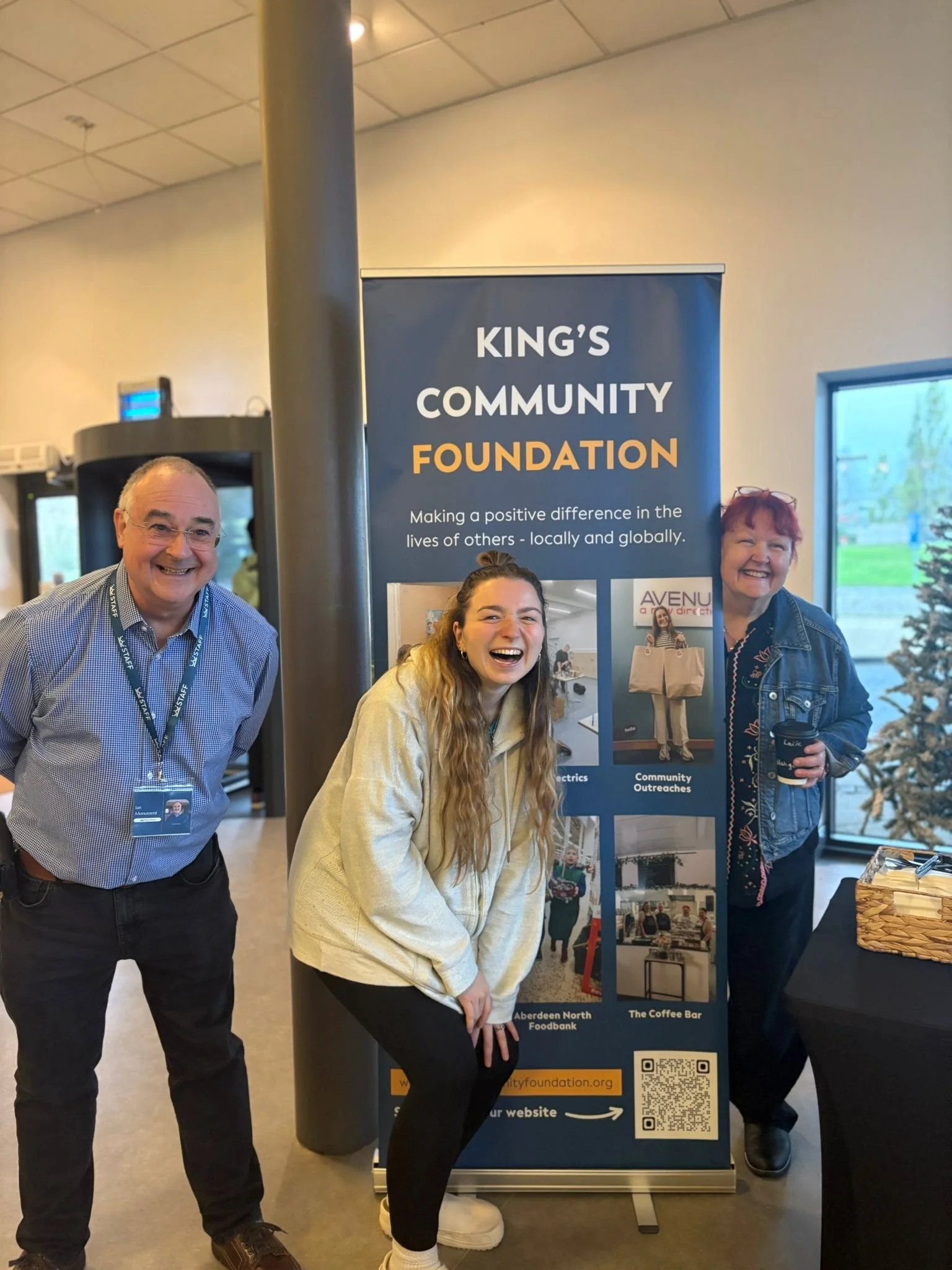 Some of our Foundation team at our 15 year anniversary stall