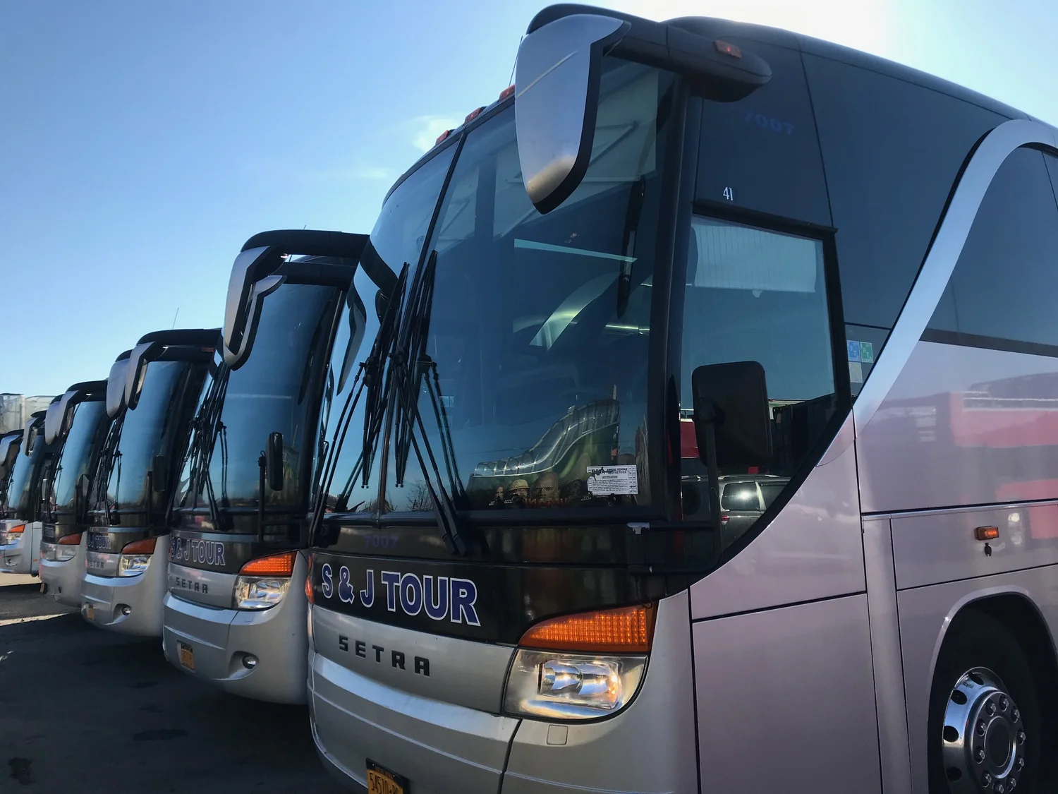 S&J bus fleet